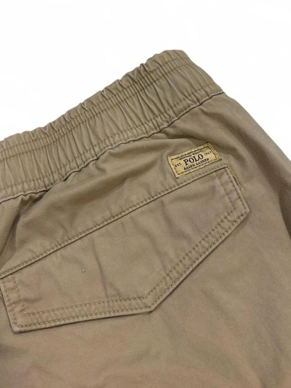Polo Ralph Lauren tan cargo jogger pants